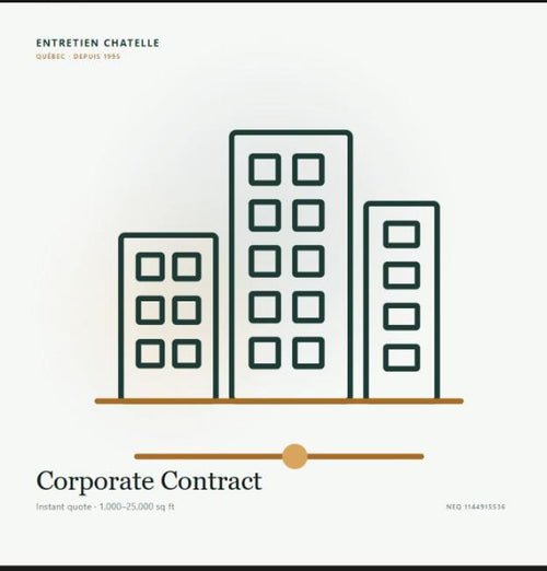 Corporate Cleaning Contract – Entretien Chatelle